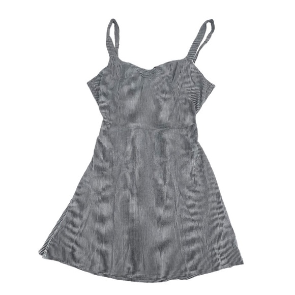 Hollister Dresses & Skirts - NWT Hollister Blue White Striped Sleeveless Mini Dress Size Large Women’s